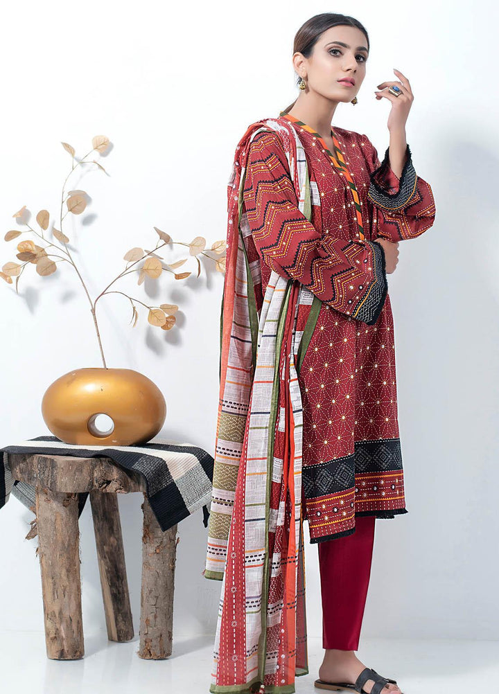 Lakhany Printed Lawn Suits Unstitched 3 Piece LSM21SP PL-2169 - Summer Collection