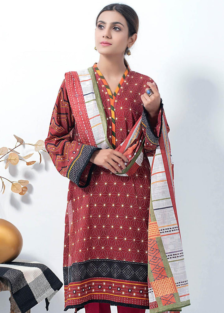 Lakhany Printed Lawn Suits Unstitched 3 Piece LSM21SP PL-2169 - Summer Collection