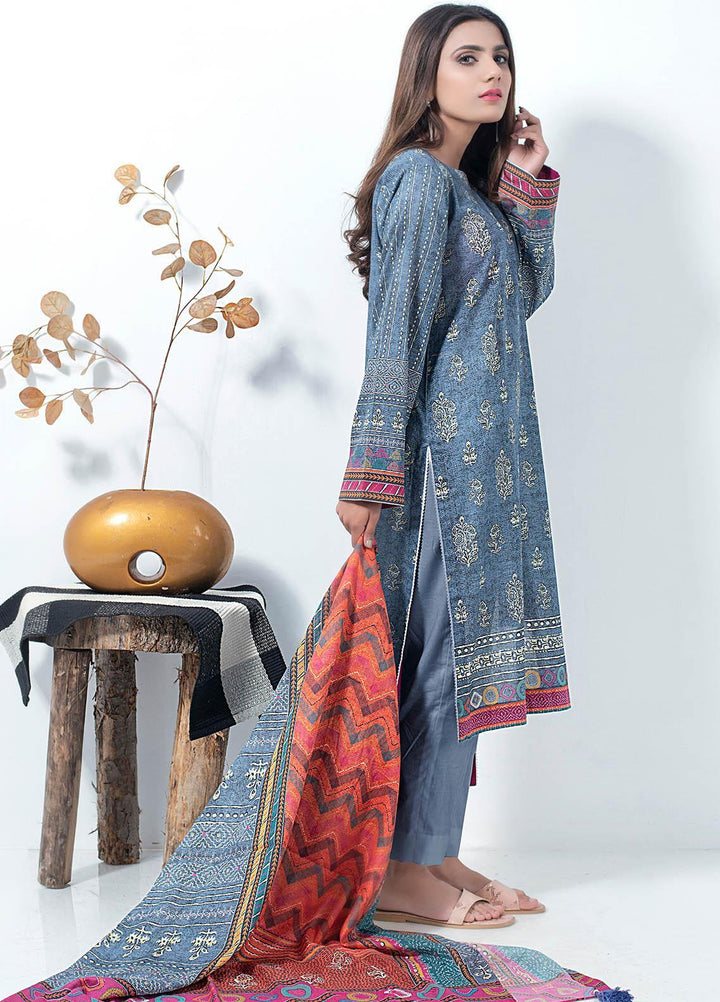 Lakhany Printed Lawn Suits Unstitched 3 Piece LSM21SP PL-2170 - Summer Collection