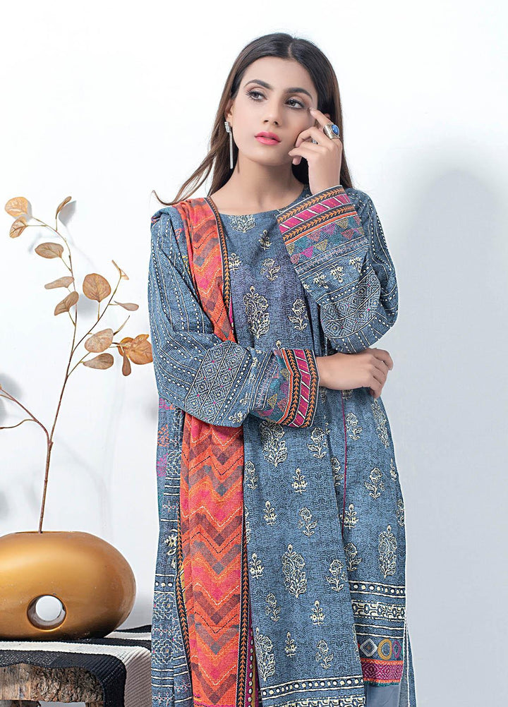 Lakhany Printed Lawn Suits Unstitched 3 Piece LSM21SP PL-2170 - Summer Collection