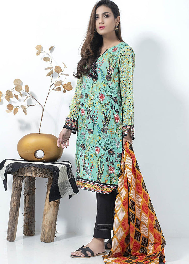 Lakhany Printed Lawn Suits Unstitched 2 Piece LSM21SP SD-2149 - Summer Collection