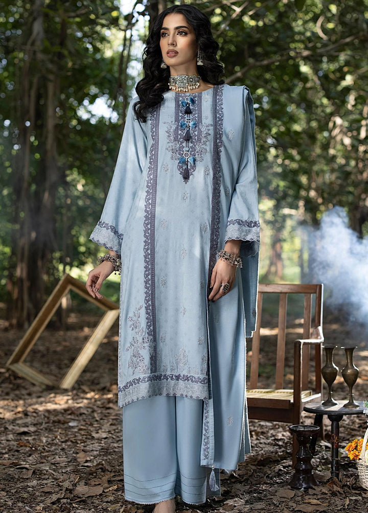 Lakhany Embroidered Cashmere Wool Suits Unstitched 3 Piece LSM23WE LG-IZ-0006 - Winter Collection