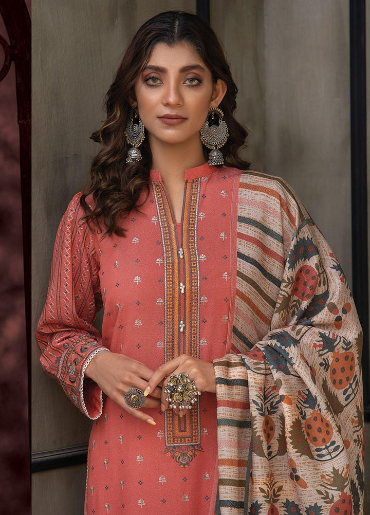 Lakhany Embroidered Karandi Suits Unstitched 3 Piece LSM21WU-2 WKC-7023 - Winter Collection