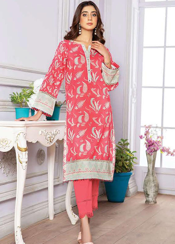 LALA Textiles Printed Lawn  Unstitched Kurties LT22DK ROQUE LA-0029 - Summer Collection