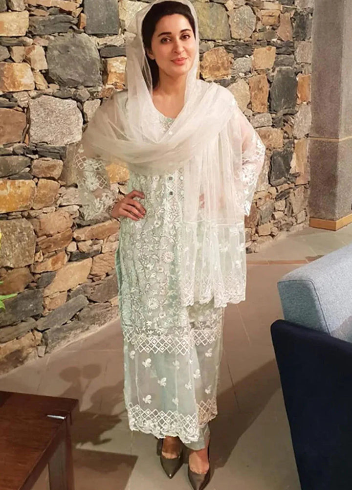 Lallaria By Noorma Kaamal Embroidered Net Suit Unstitched 3 Piece NK24LC NK-CC-02 - Formal Collection