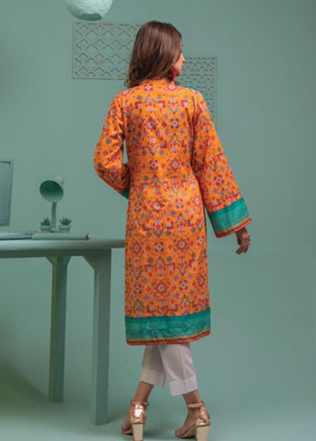 Lamha by Tarzz Printed Lawn  Unstitched Kurties TZ21L SS-1-10 - Spring / Summer Collection