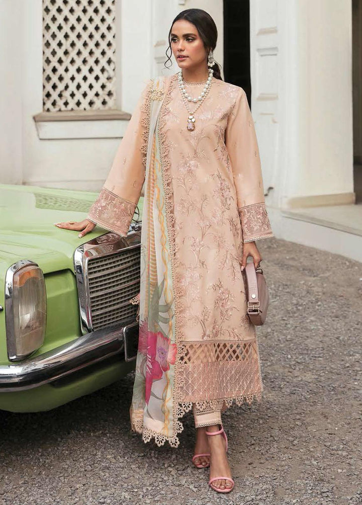 Lamhay By Afrozeh Embroidered Lawn Suits Unstitched 3 Piece AF23L 009 Euphoria - Luxury Collection