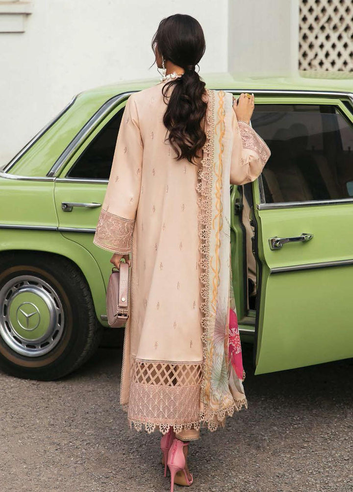 Lamhay By Afrozeh Embroidered Lawn Suits Unstitched 3 Piece AF23L 009 Euphoria - Luxury Collection