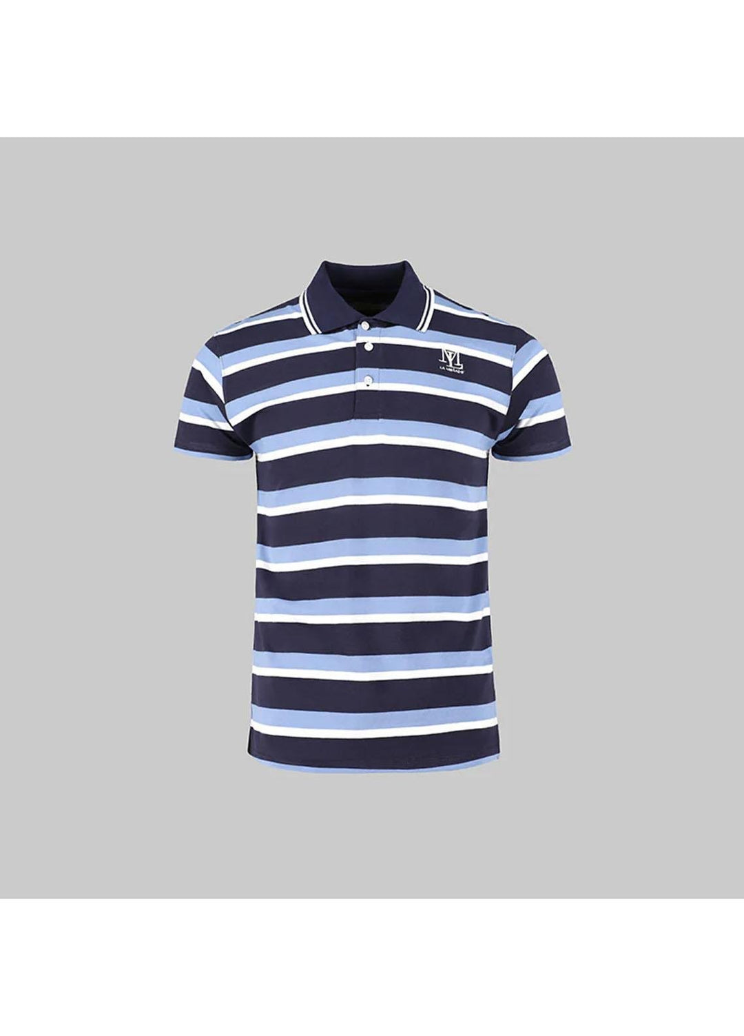Lamorado Cotton Casual Mens Polo - LMD22M Striped Polo Shirt