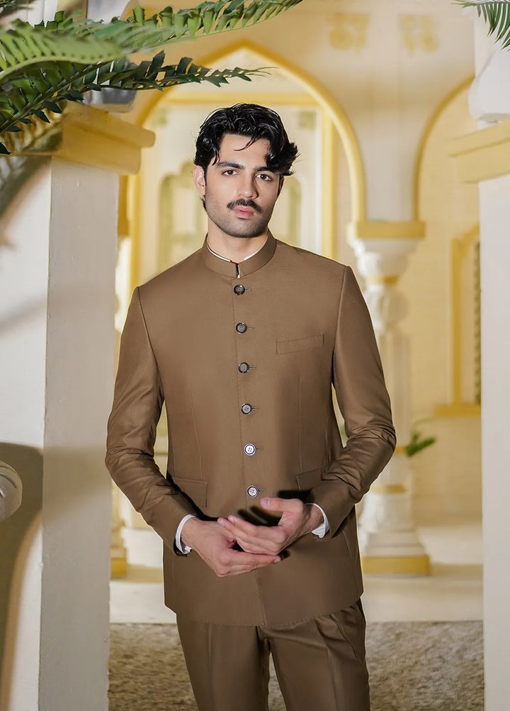 Lapel Tropical Formal Men Prince Suit - Blanc