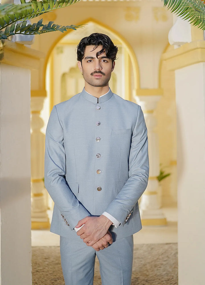 Lapel Tropical Formal Men Prince Suit - Olivier