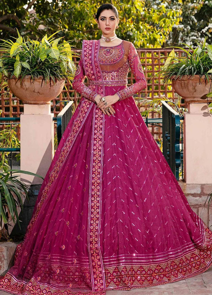 Layali Formals By Akbar Aslam Embroidered Net Suits Unstitched 3 Piece AA23L Cataleya - Luxury Formal Collection