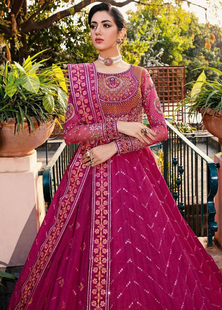 Layali Formals By Akbar Aslam Embroidered Net Suits Unstitched 3 Piece AA23L Cataleya - Luxury Formal Collection