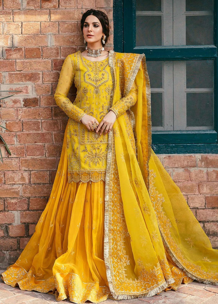 Layali Formals By Akbar Aslam Embroidered Organza Suits Unstitched 4 Piece  Cailin - Luxury Collection