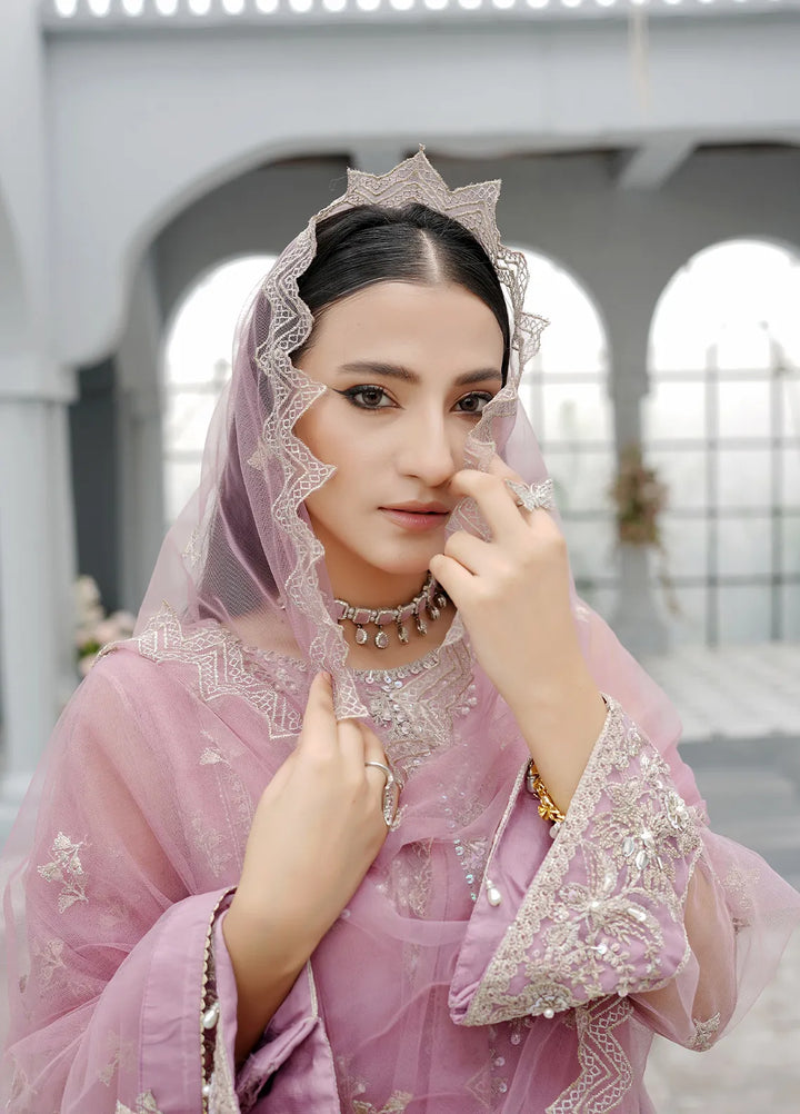 Layout Pret Embroidered Net 4 Piece Suit Desiree