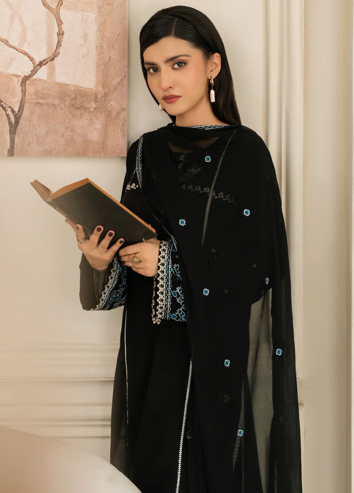 Leena Fatima Pret Embroidered Lawn 3 Piece Suit LF-SS25-11