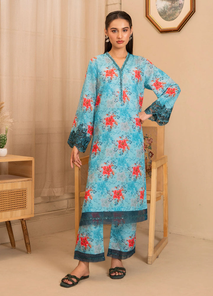 Leena Fatima Pret Printed Cambric 2 Piece Suit LF-SS25-05