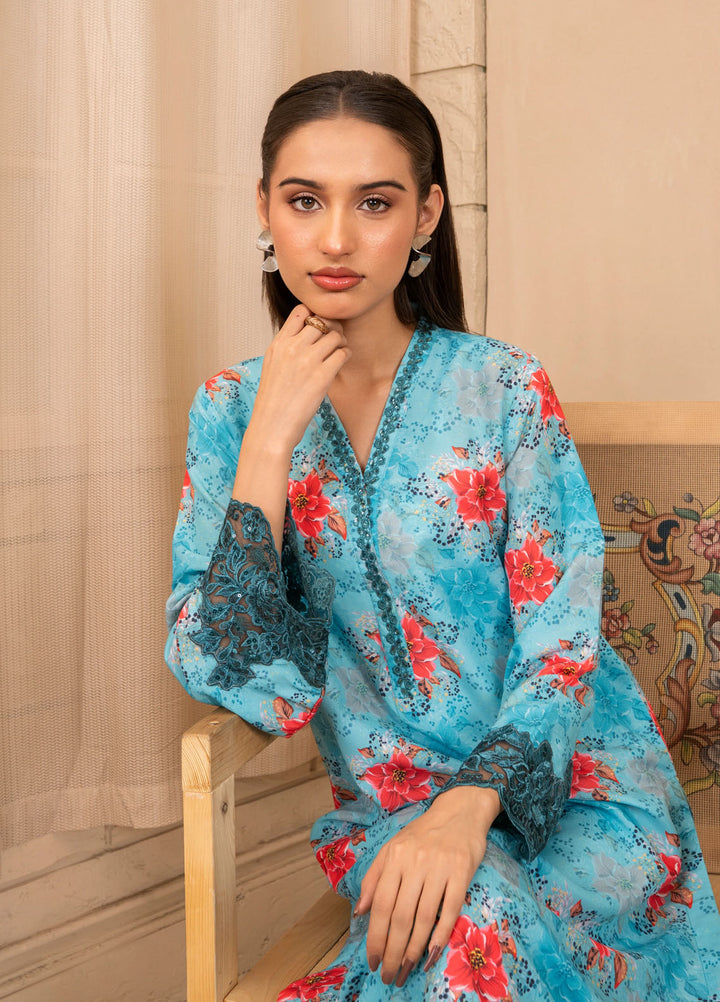 Leena Fatima Pret Printed Cambric 2 Piece Suit LF-SS25-05