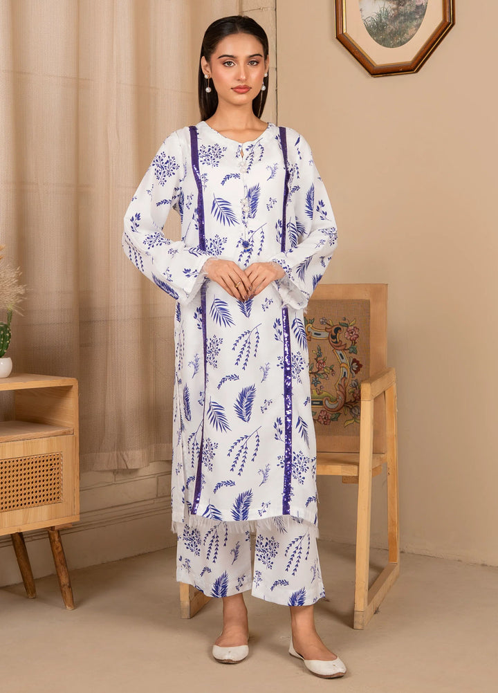 Leena Fatima Pret Printed Cambric 2 Piece Suit LF-SS25-08