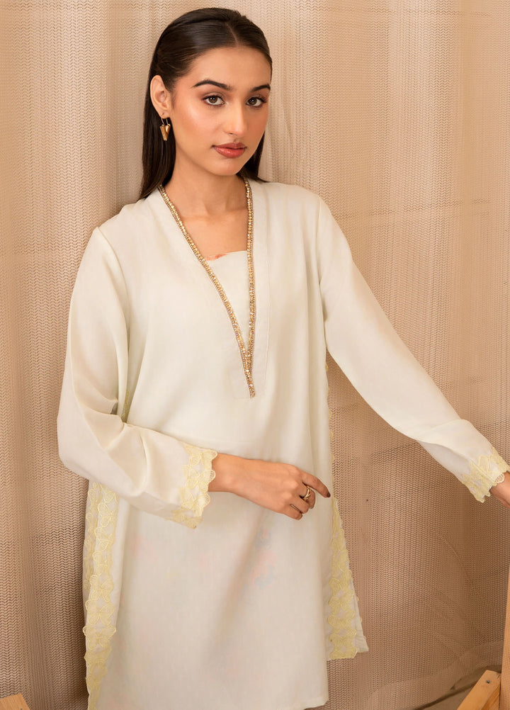 Leena Fatima Pret Solid Cambric 2 Piece Suit LF-SS25-10