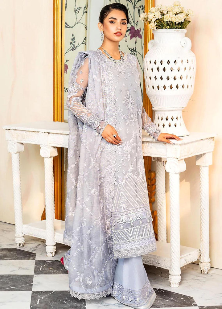 Lehriya By Meeral Embroidered Organza Suits Unstitched 3 Piece MRL24L Amayah - Formal Collection