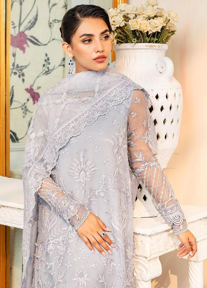 Lehriya By Meeral Embroidered Organza Suits Unstitched 3 Piece MRL24L Amayah - Formal Collection