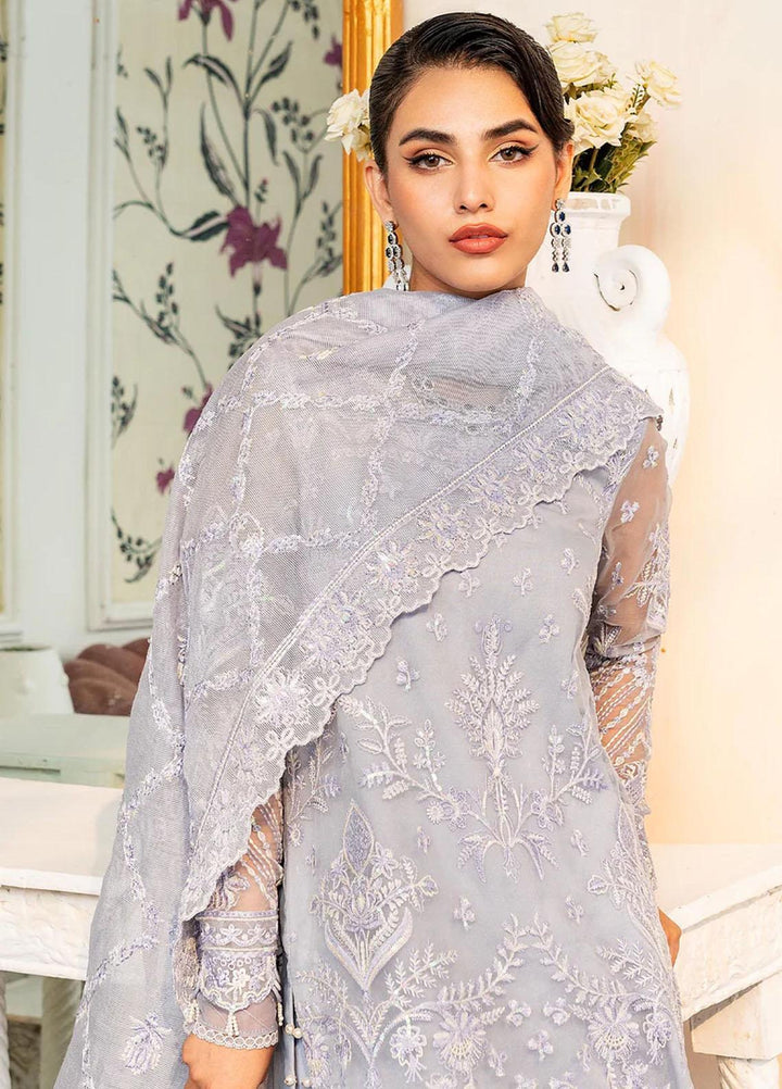 Lehriya By Meeral Embroidered Organza Suits Unstitched 3 Piece MRL24L Amayah - Formal Collection