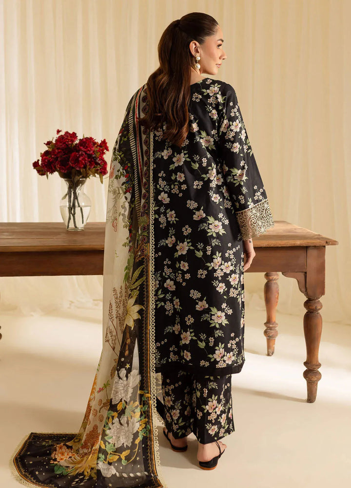 Leila by Mahnur Embroidered Lawn Suits Unstitched 3 Piece MN24LP D-12 Cendria - Summer Collection
