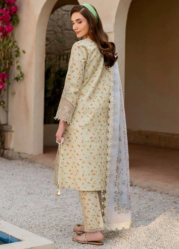 Levana by Alizeh Fashion Embroidered Lawn Suits Unstitched 3 Piece AFB25L D-7025 Solara - Summer Collection