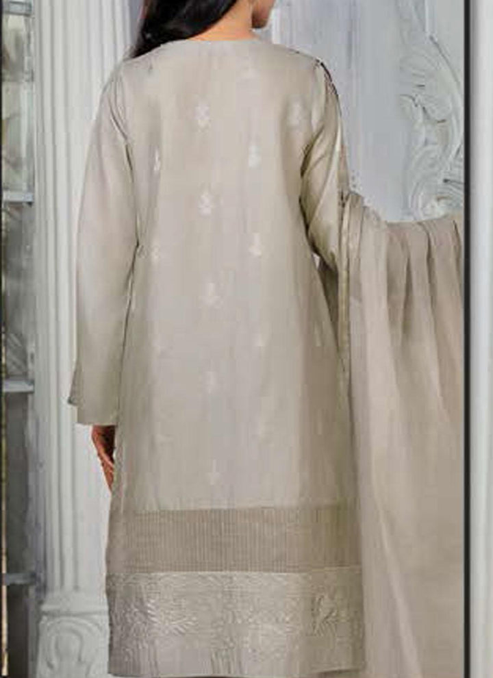 LimeLight Embroidered Lawn Suits Unstitched 2 Piece LL21E U0837 Grey - Summer Collection