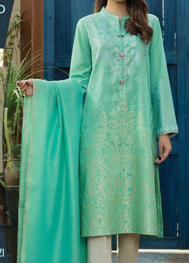 LimeLight Printed Jacquard Suits Unstitched 2 Piece LL21S U-1198 FEROZI - Summer Collection