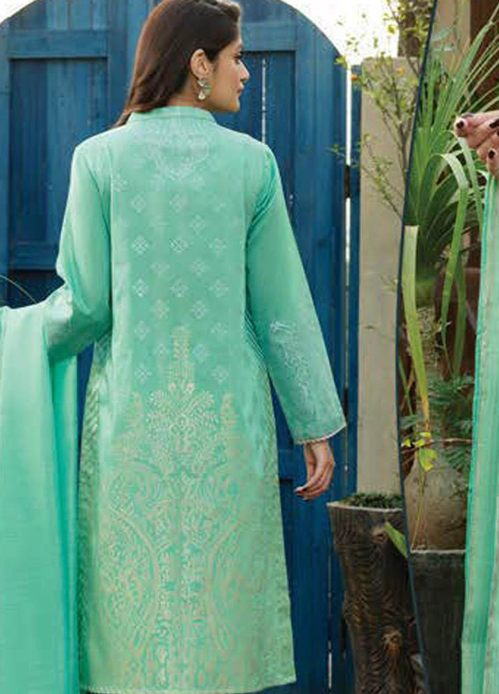 LimeLight Printed Jacquard Suits Unstitched 2 Piece LL21S U-1198 FEROZI - Summer Collection