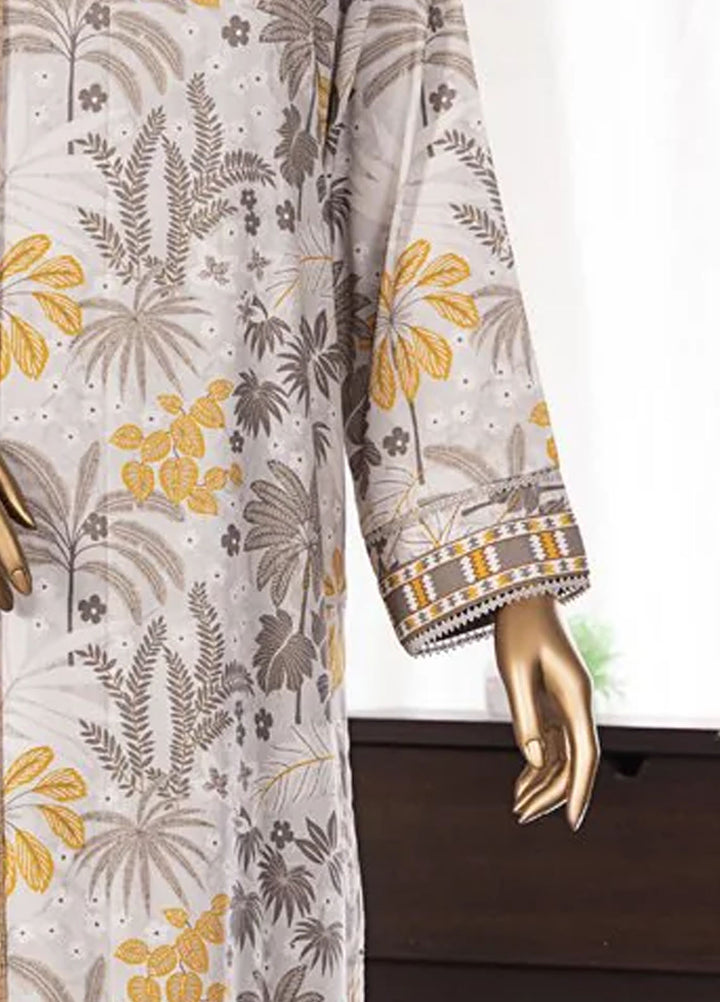 Linen Wintry by Hz Textiles Embroidered Linen Suits Unstitched 3 Piece LWP-1305 - Winter Collection