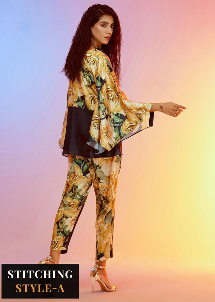 Look-a-Like By Noorma Kaamal Printed Silk Suits Unstitched 2 Piece NK22LL 04 - Casual Collection