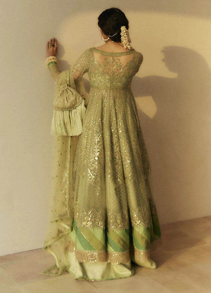 Lovent by Zara Shahjahan Embroidered Net Suits Unstitched 4 Piece ZS25IW D1 Sofia - Wedding Collection