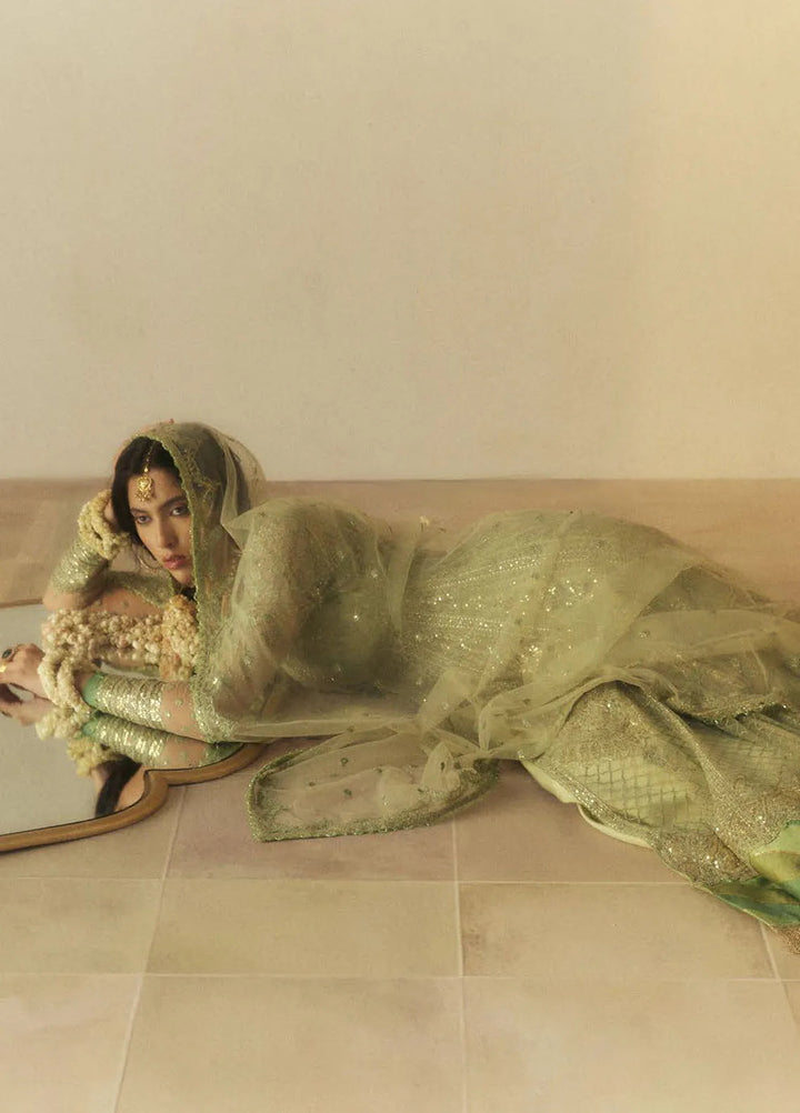 Lovent by Zara Shahjahan Embroidered Net Suits Unstitched 4 Piece ZS25IW D1 Sofia - Wedding Collection