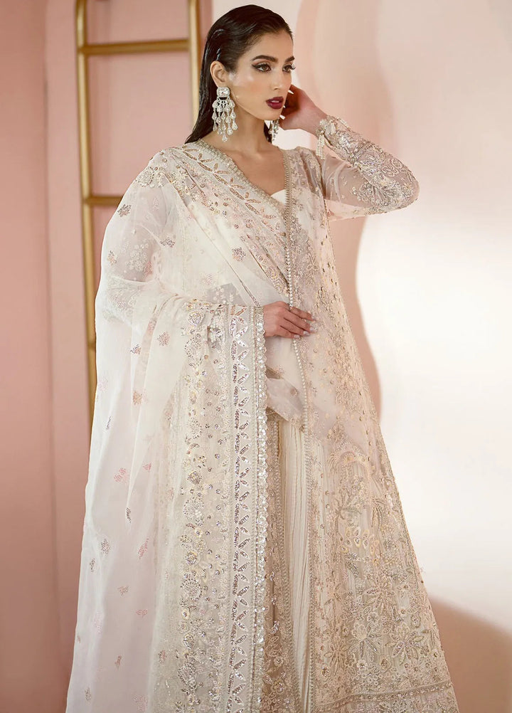 Luminara By Ayzel Embroidered Organza Suit Unstitched 3 Piece AAF24L AWF-08 Sora - Formal Collection