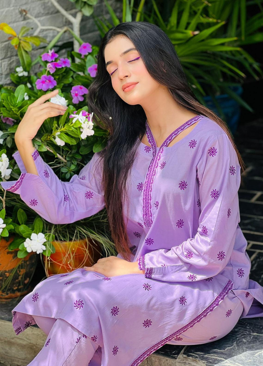 Luxeurs Casual Pret Cotton 2 Piece Suit LX22RTW Prelude