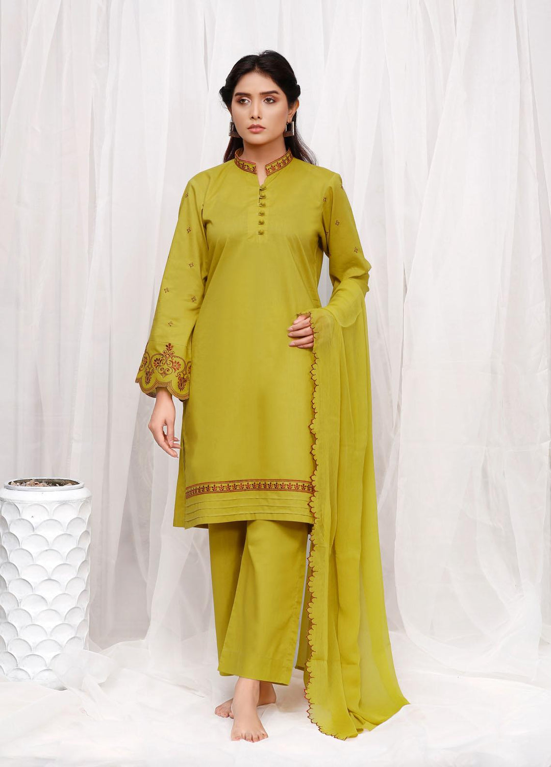 Luxeurs Casual Pret Cotton 3 Piece Suit LX22RTW Hazel Nut