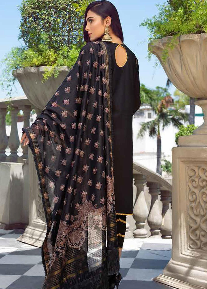 LYLA Embroidered Lawn Suits Unstitched 3 Piece LA21L D-03 - Luxury Collection