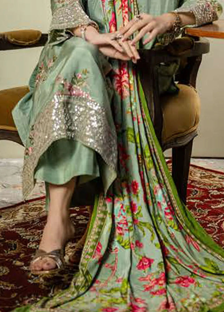 M Basics by Maria B Embroidered Suits Unstitched 3 Piece MB24UF D-03 - Festive Collection