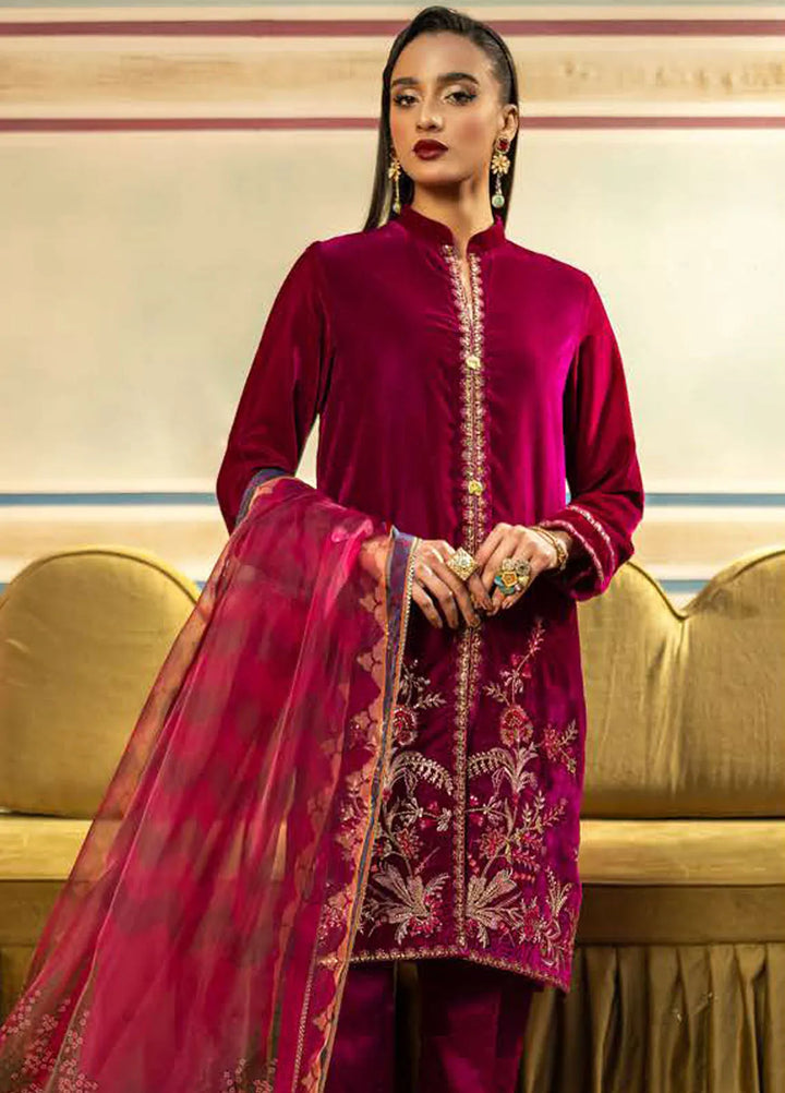 M Basics by Maria B Embroidered Suits Unstitched 3 Piece MB24UF D-05 - Festive Collection