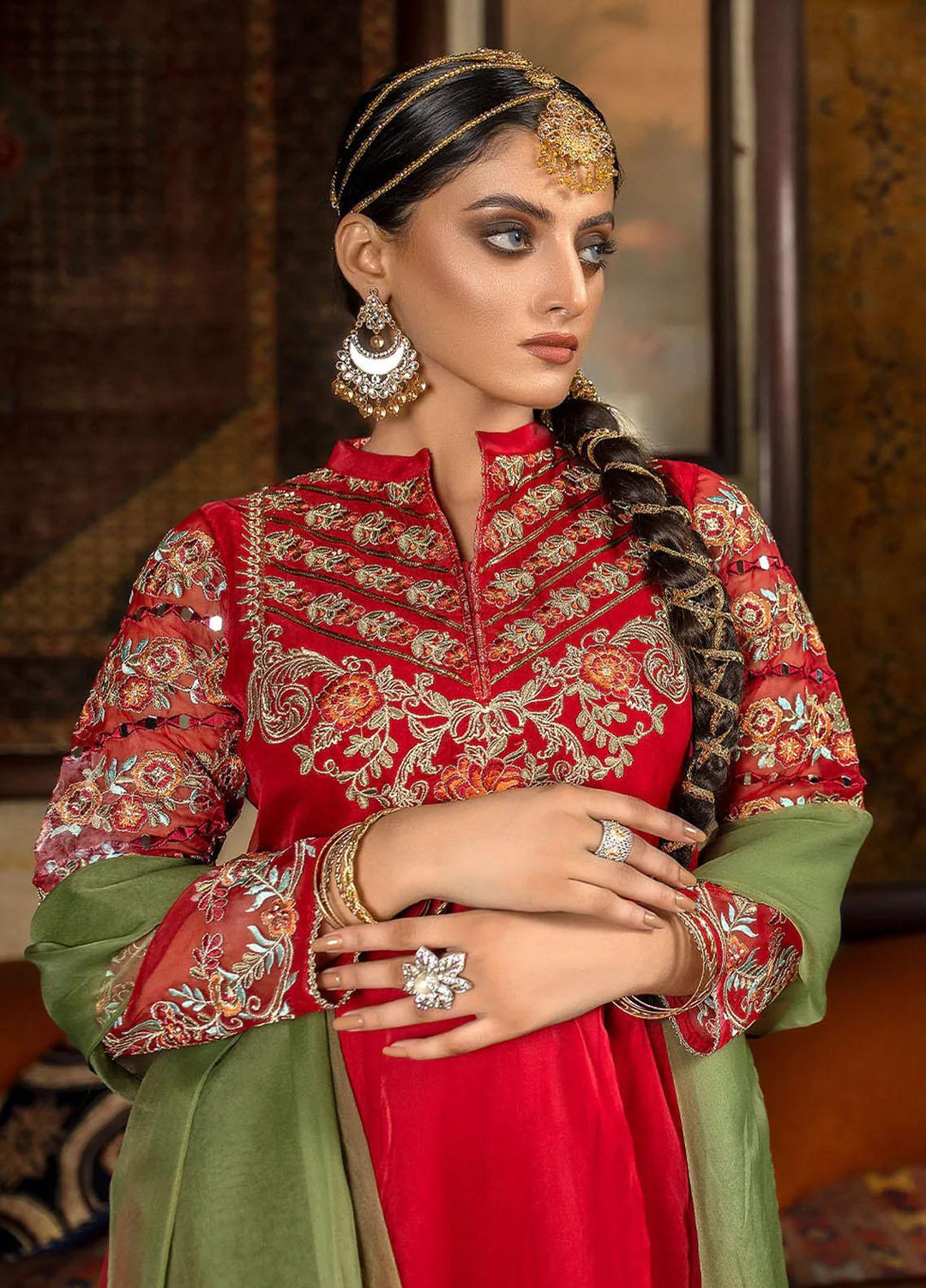 Madame Pret  Organza 3 Piece Suit 2502