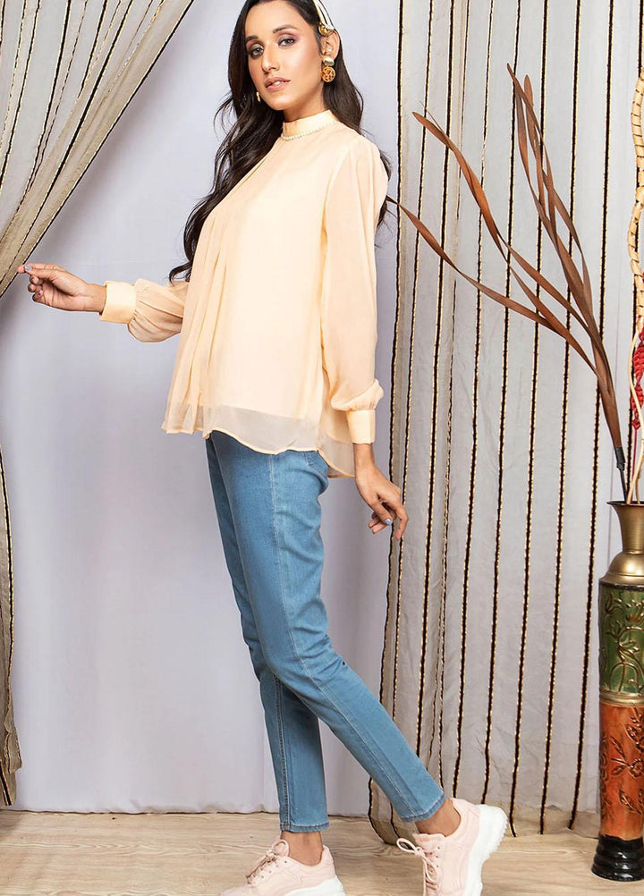 Madame Casual Pret  Chiffon Top MDM21NP Z01