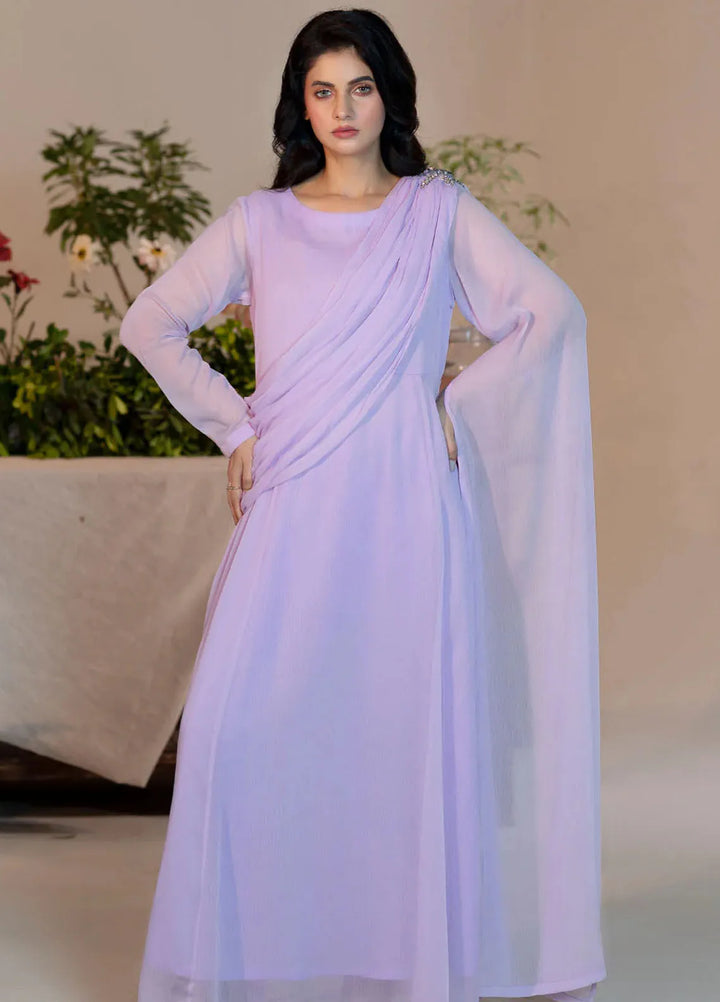 Madame Pret Embroidered Chiffon 1 Piece Maxi 105