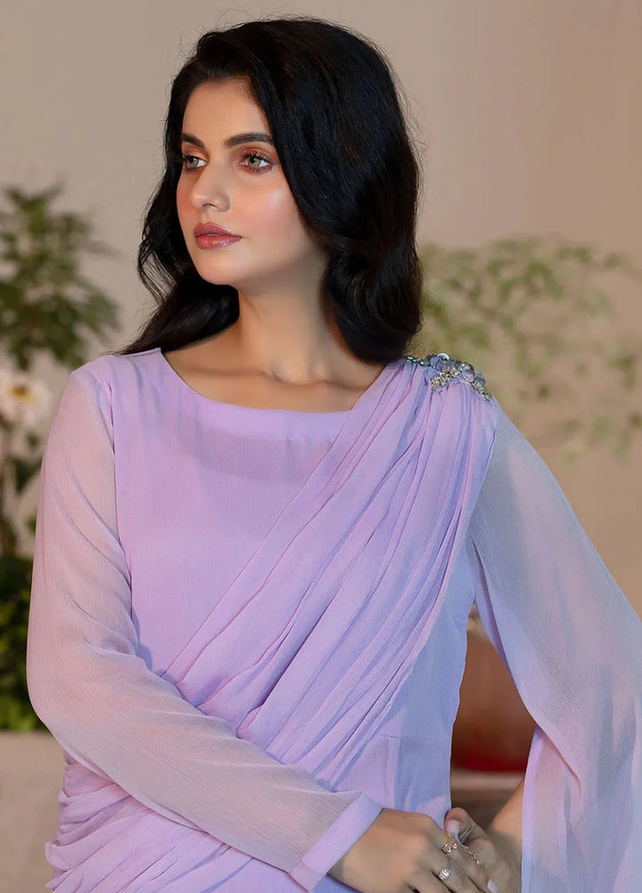 Madame Pret Embroidered Chiffon 1 Piece Maxi 105