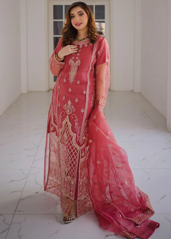 Madame Pret Embroidered organza 3 Piece Suit 2726