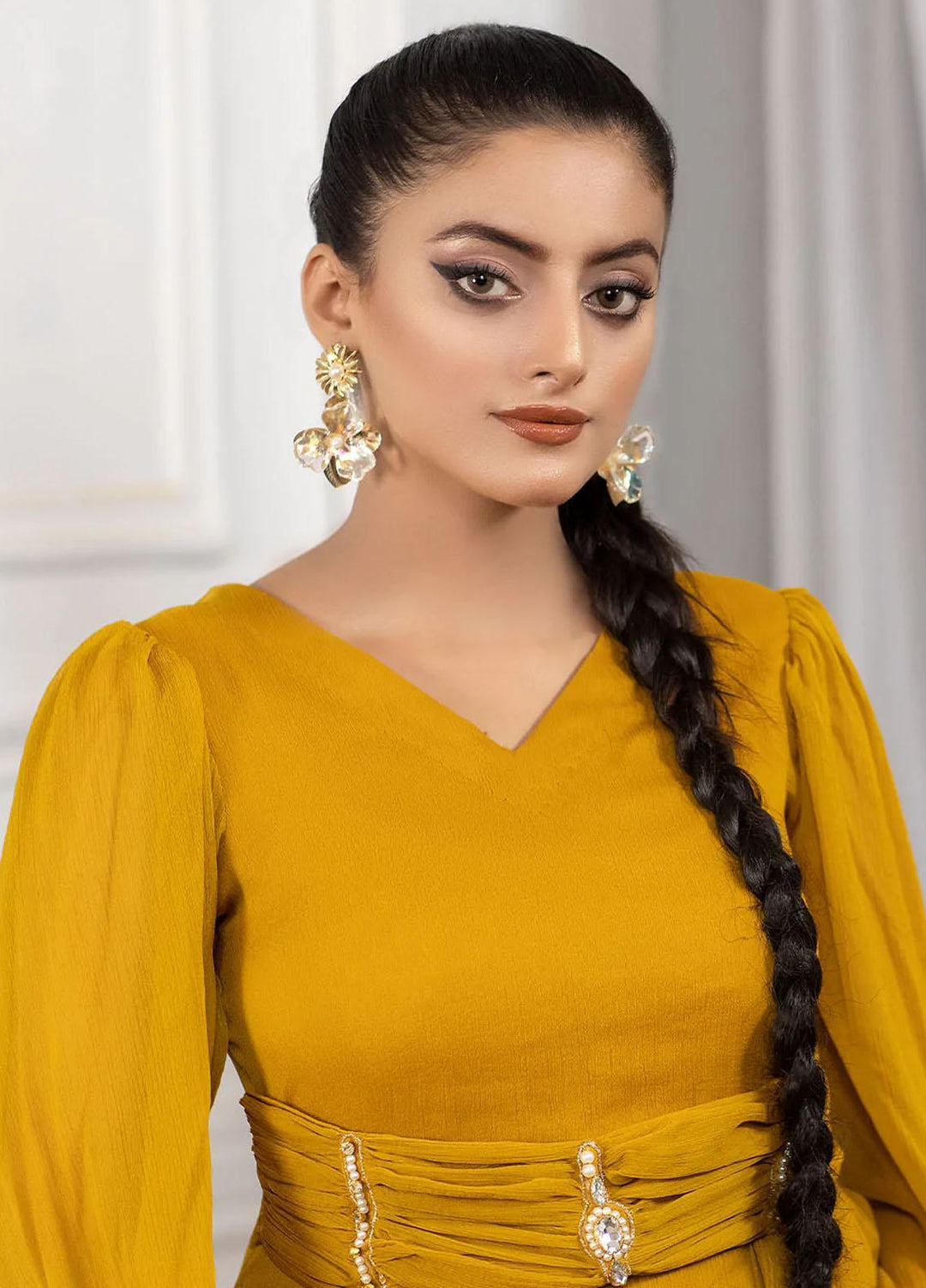 Madame Luxury Pret  Chiffon Maxi 2543