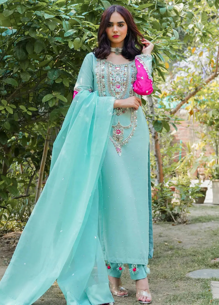 Maham Sultan Pret Embroidered 3 Piece Suit Afreen