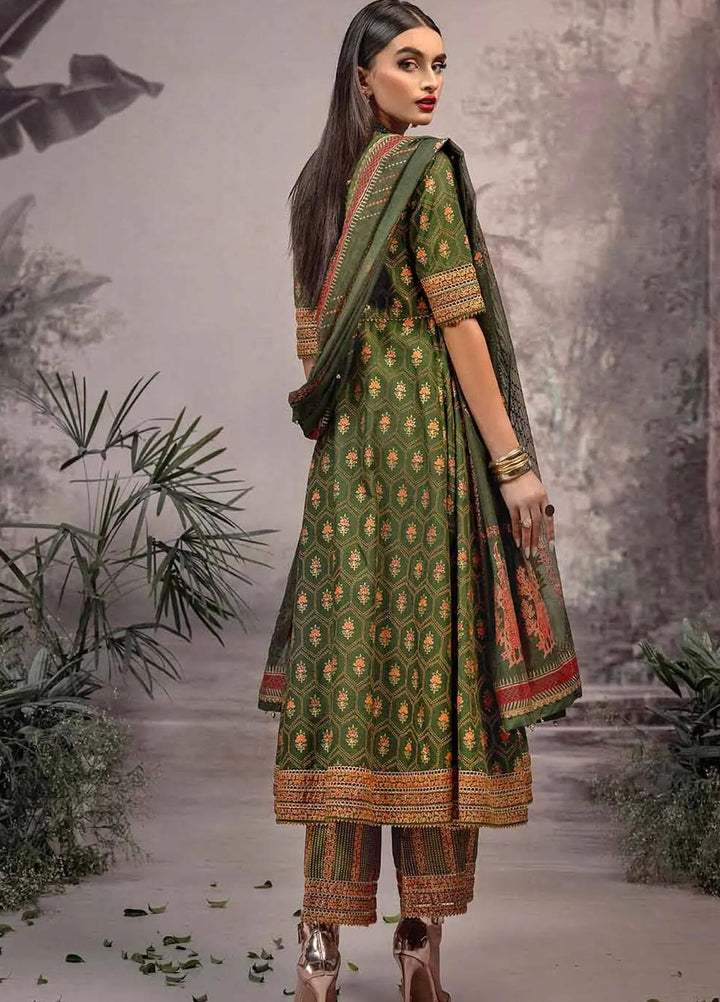 Maharani Muse By Gul Ahmed Embroidered Lawn Suits Unstitched 3 Piece GA23MM CN-32022 - Festive Collection